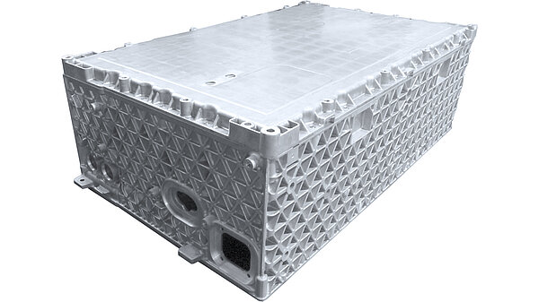 Batteriekasten als Druckgussteil aus einer Aluminiumlegierung