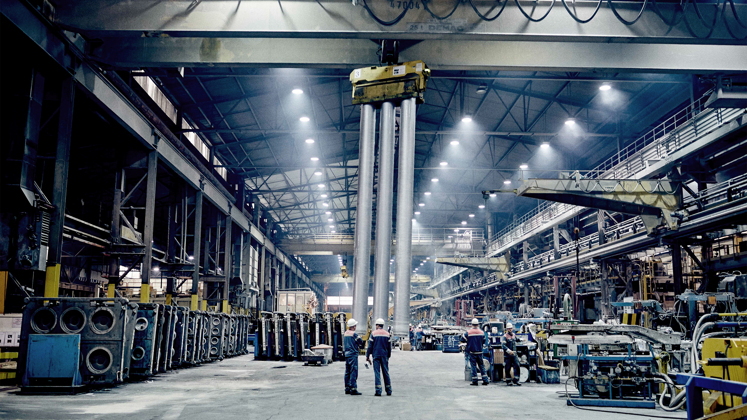 Gießerei am TRIMET Standort Essen