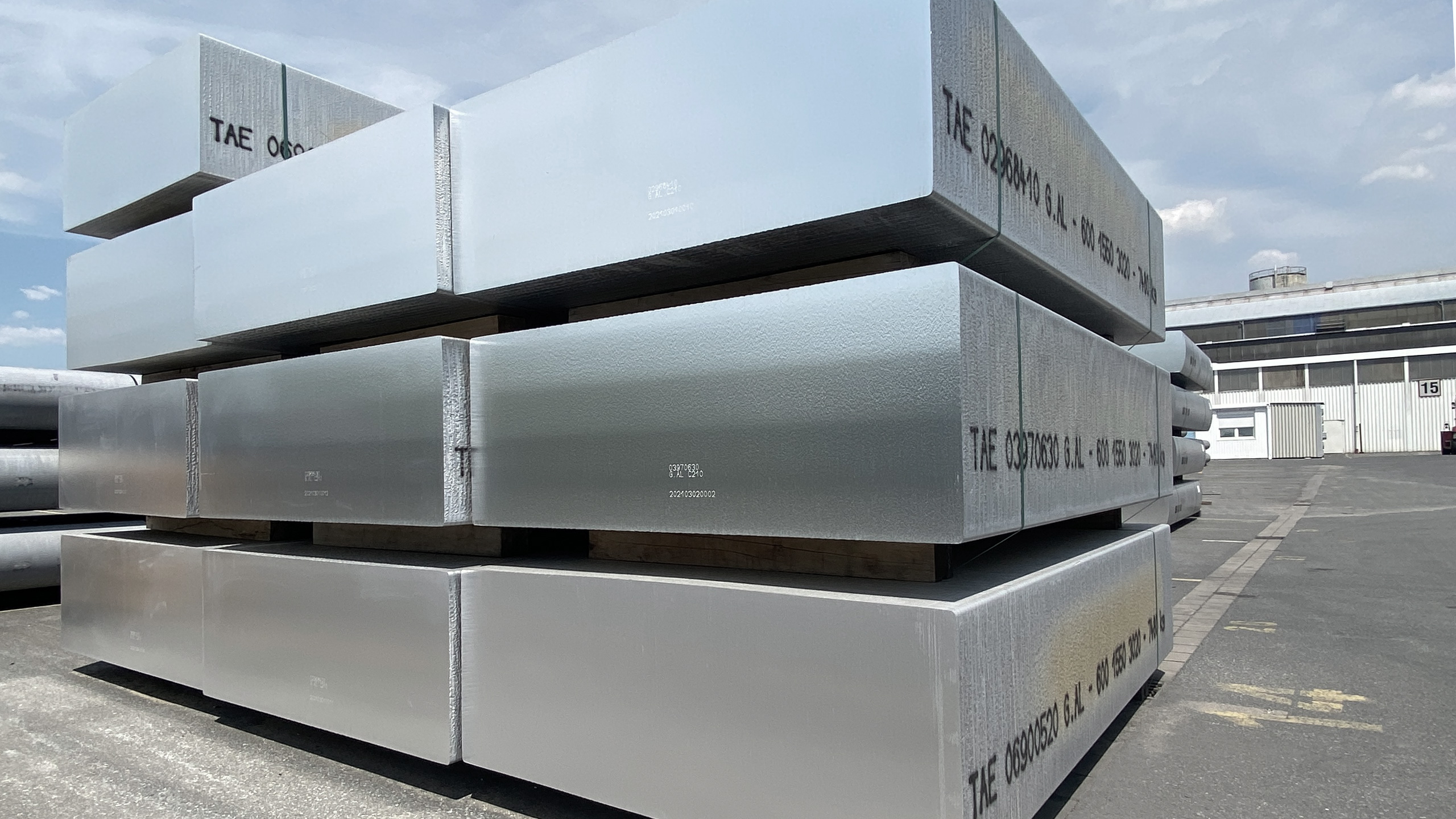 Walzbarren aus Aluminium von TRIMET